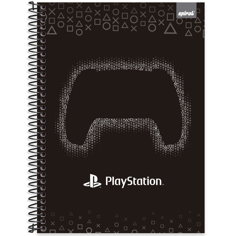 Caderno Playstation 80 Fls Capa 02 - Spiral