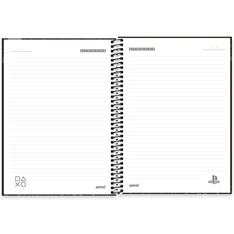 Caderno Playstation 80 Fls Capa 02 - Spiral