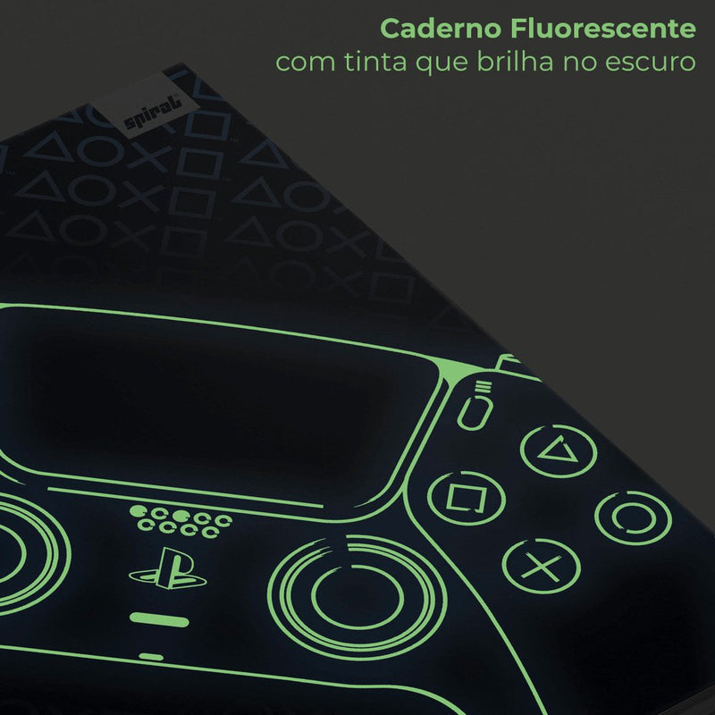 Caderno Playstation 80 Fls Capa 01 - Spiral