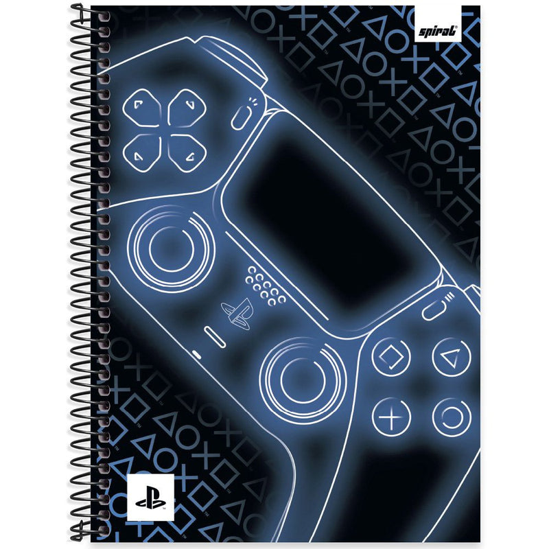 Caderno Playstation 80 Fls Capa 01 - Spiral