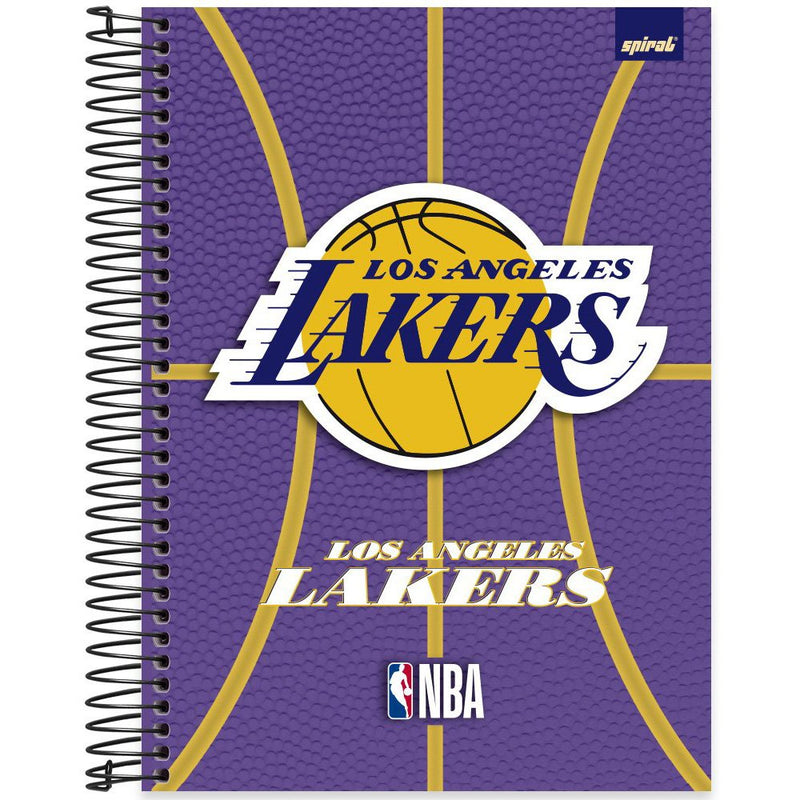 Kit 2 Cadernos Espiral NBA: Lakers vs. Golden State 160fls