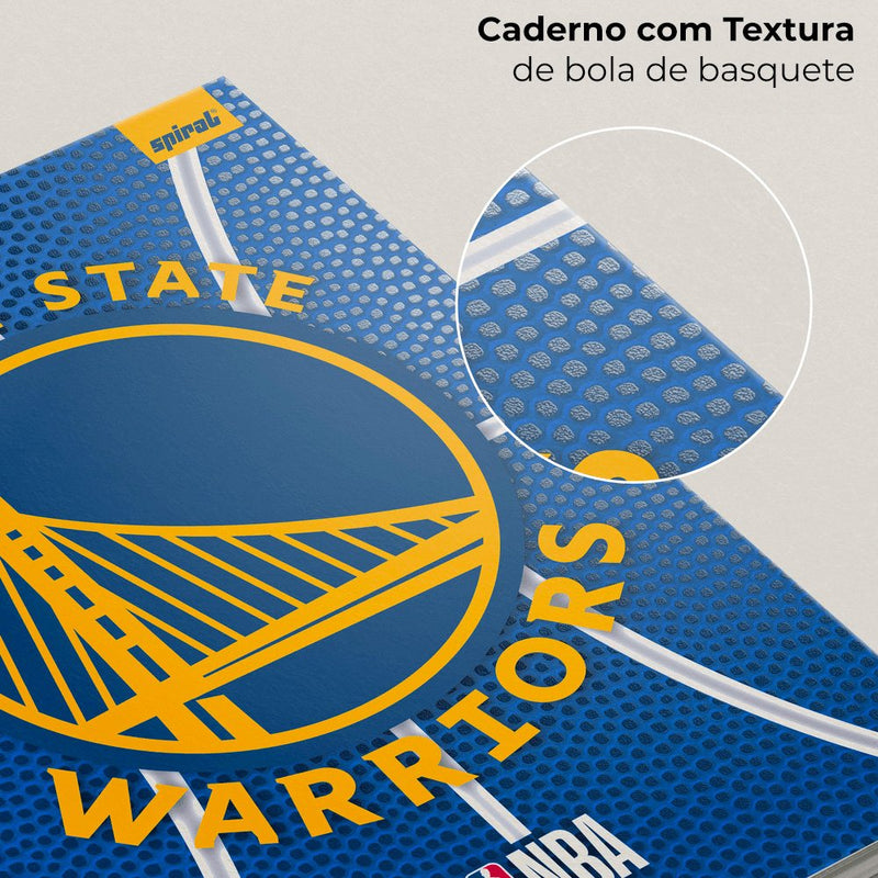 Kit 2 Cadernos Espiral NBA: Lakers vs. Golden State 160fls