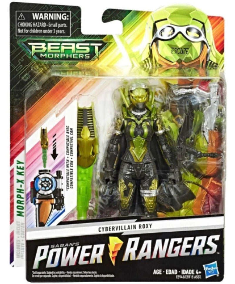 Boneco Power Rangers Beast Morphers Cybervillain Roxy E5944 - Hasbro