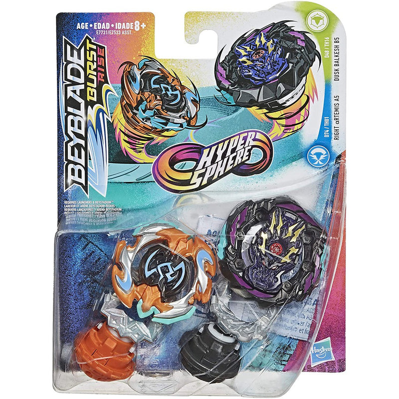 Beyblade Burst Hypersphere Pack Right Artemis A5 x Dusk Balkesh B5 Hasbro