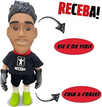 Boneco Luva de Pedreiro Vinil 33cm - Kube Toys