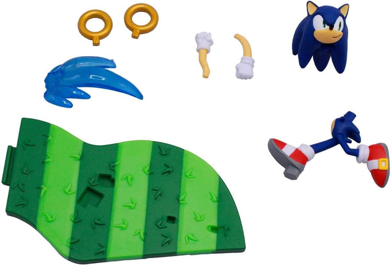 Kit 3 Bonecos Sonic, Knuclkes Montaveis Sortidos Craftables