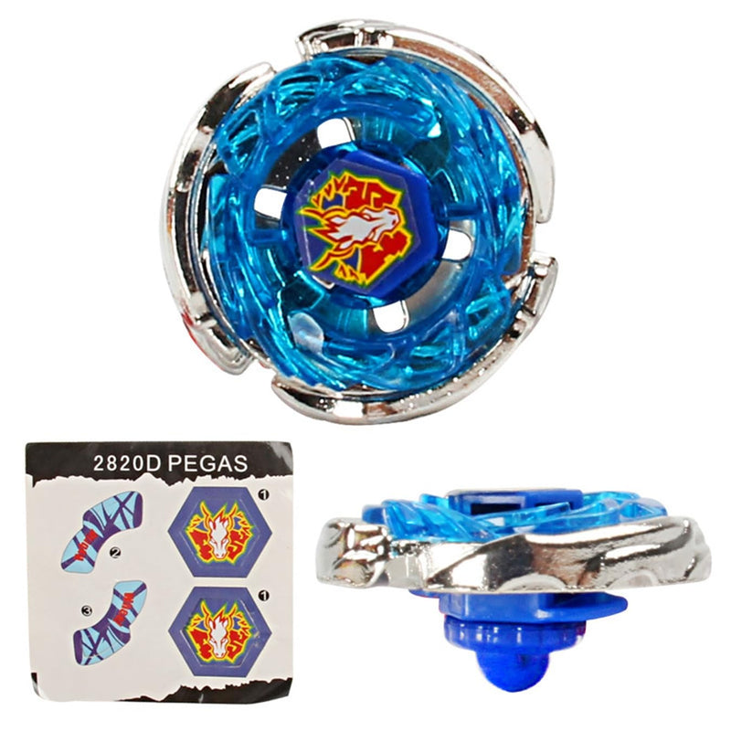 Kit 4 Beyblades Metal Fusion + 4 Lançadores - Top Gyro