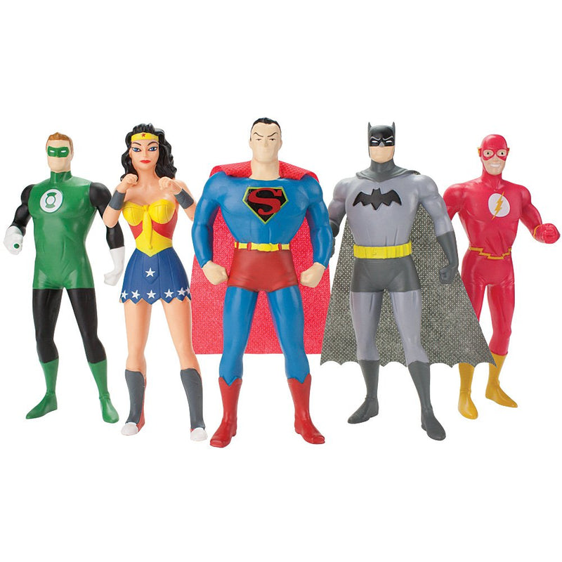 Kit 5 Bonecos Liga da Justiça Articulados Set - NJ Croce