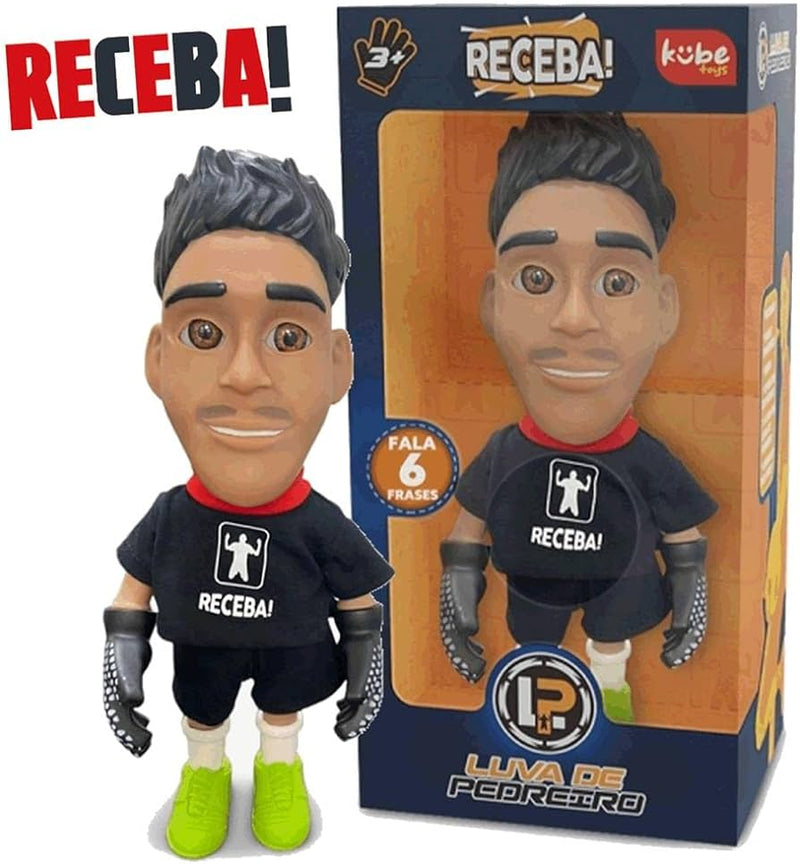 Boneco Luva de Pedreiro Vinil 33cm - Kube Toys