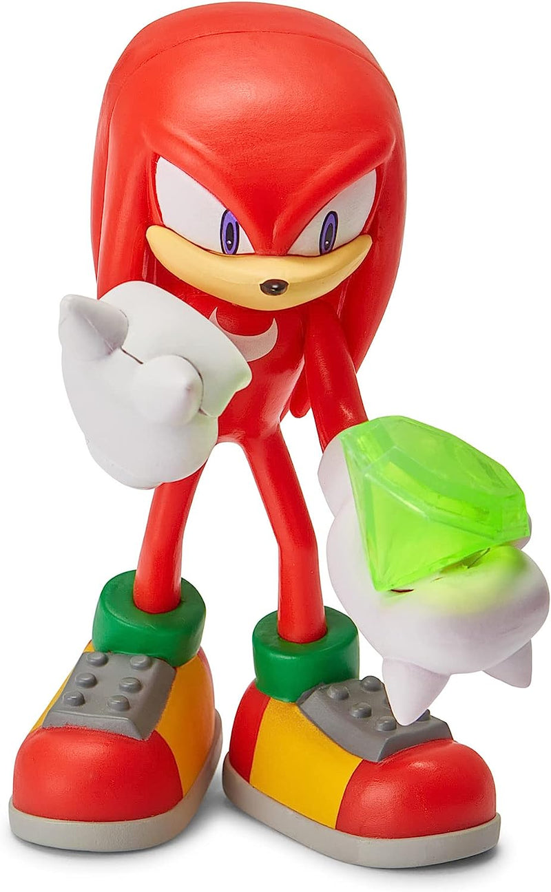 Kit Sonic: Boneco Knuckles + Chaveiro + Mini Figura - DC Toys