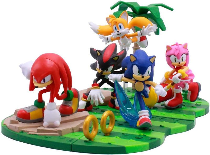 Kit Sonic: Boneco Tails + Chaveiro + Mini Figura - DC Toys