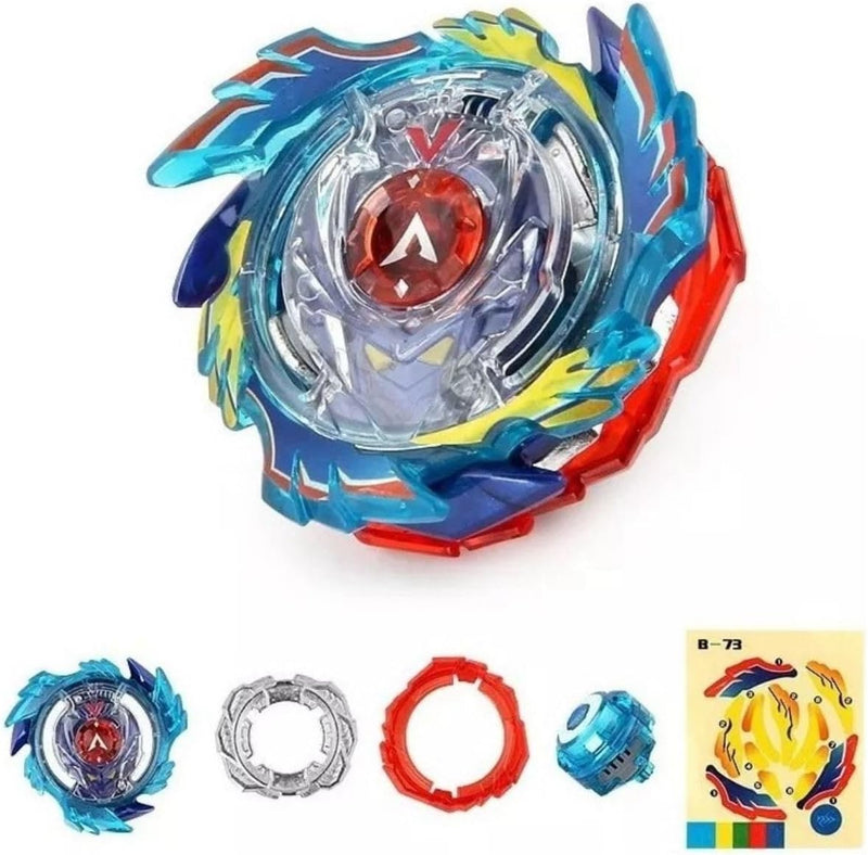 Maleta C/8 Beyblades + 2 Lançadores + Beylogger Storm Gyro