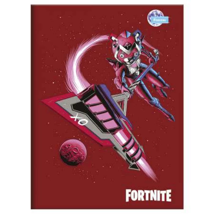 Kit 5 Caderno Fortnite Brochura Pequeno 96 Folhas - Foroni