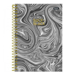 Caderno Black To Black 80 Folhas Sortido - Foroni