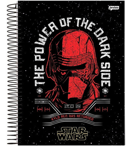 Caderno Star Wars Capa Espiral 80fls