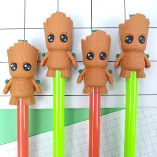 Caneta Gel Ultra Fina Groot Sortida - Poop Store