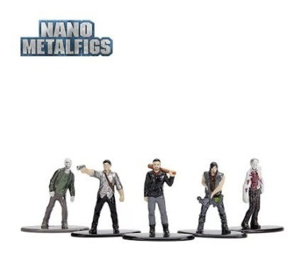 5 Bonecos The Walking Dead Nano Metalfigs Negan - Jada Toys