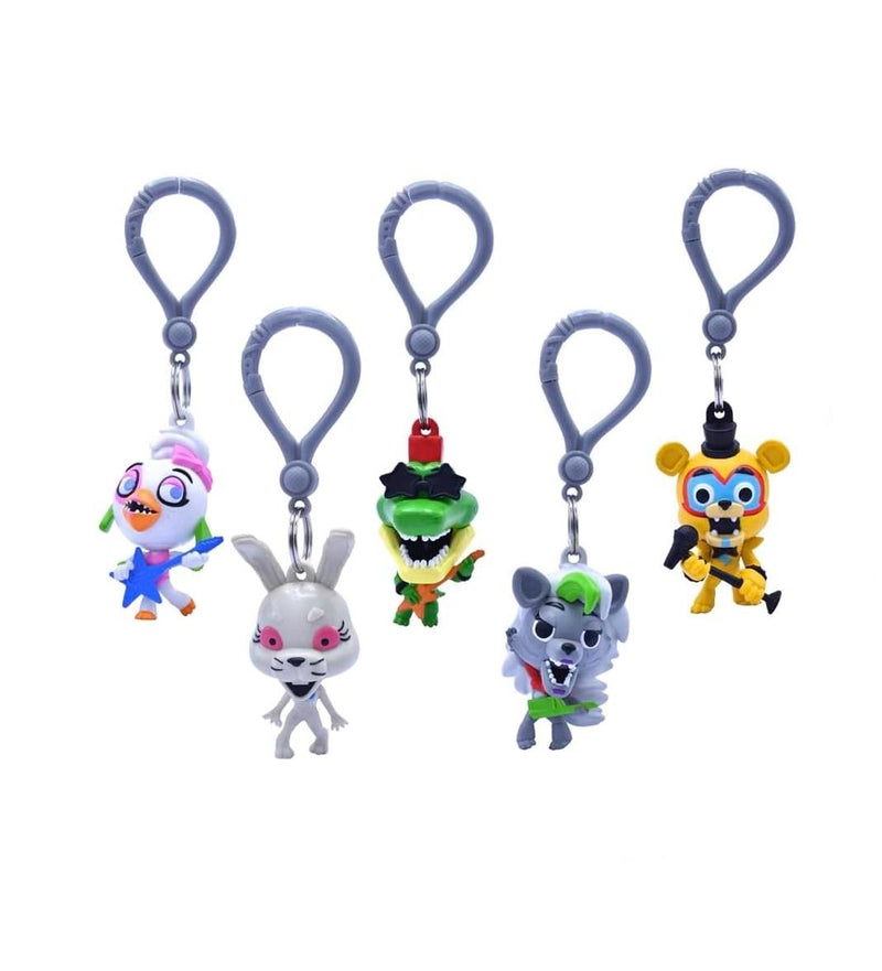 Five Nights at Freddy's Kit 5 Chaveiros Serie 1 Five Night at Freddy