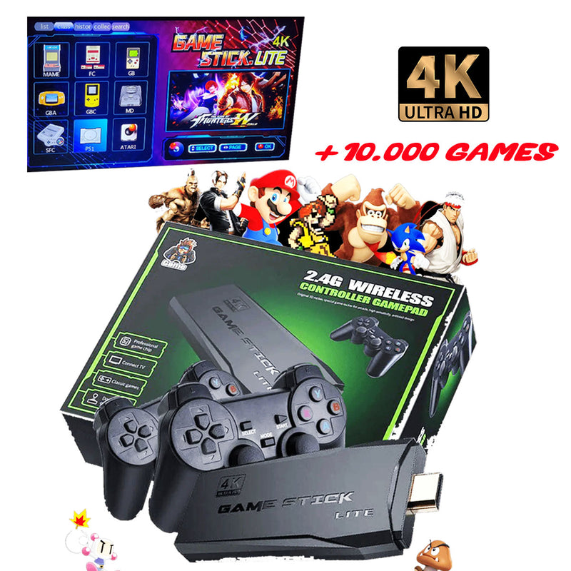 Game-Stick-Console-Retrô-10.000-Games-Portátil