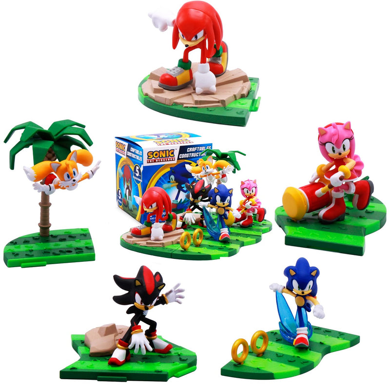 Kit Sonic: Boneco Knuckles + Chaveiro + Mini Figura - DC Toys