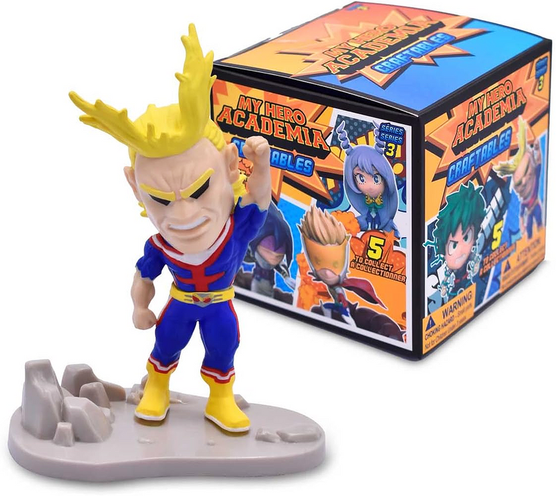 Kit 2 Mini Bonecos My Hero Academia Surpresa DC Toys