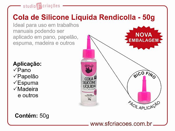 Cola Silicone Líquida Rendicolla 100g