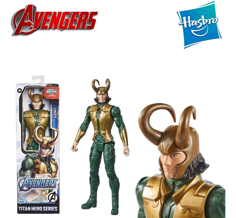 Kit 2 Boneco: Thor Vs Loki Marvel Vingadores Avengers Hasbro