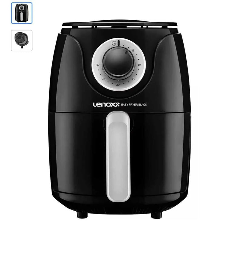 Fritadeira Air Fryer Sem Oleo Easy Fryer Black - Lenoxx 127V