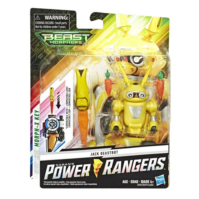 Boneco Power Rangers Beast Morphers Jack Beastbot E5947 - Hasbro