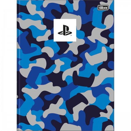 Caderno Playstation Brochurão Capa Dura 80Fls - Tilibra