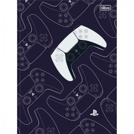 Kit 2 Cadernos Playstation Brochurão Capa Dura 80Fls - Tilibra