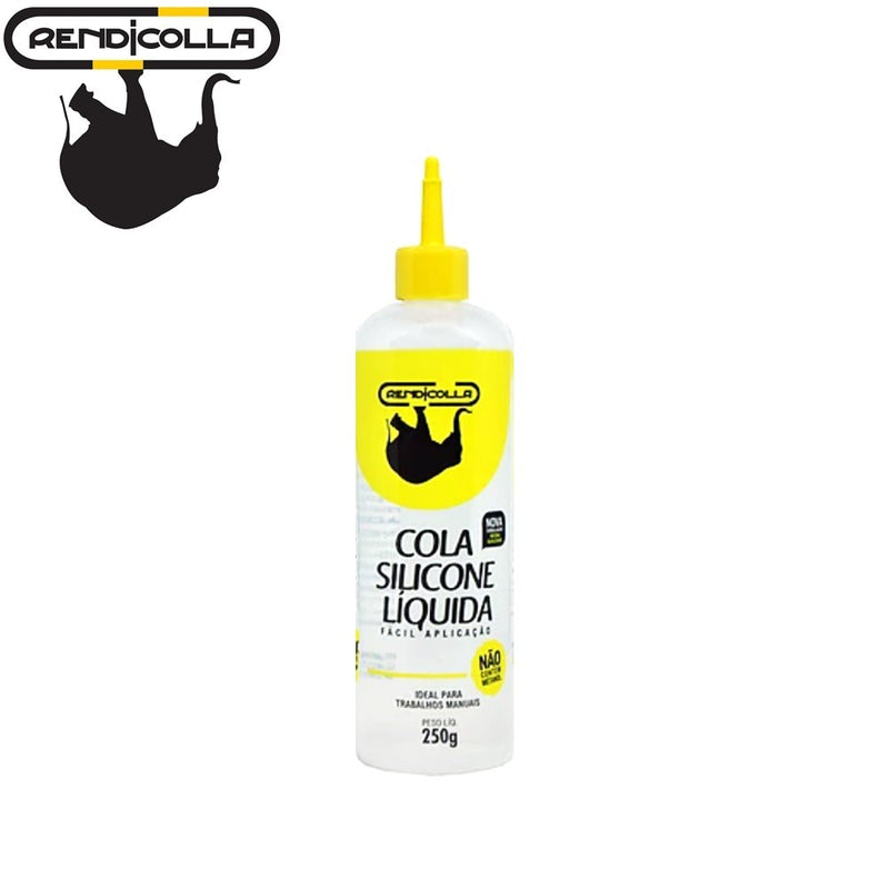 Cola Silicone Liquida Para Artesanato Rendicolla 250ml