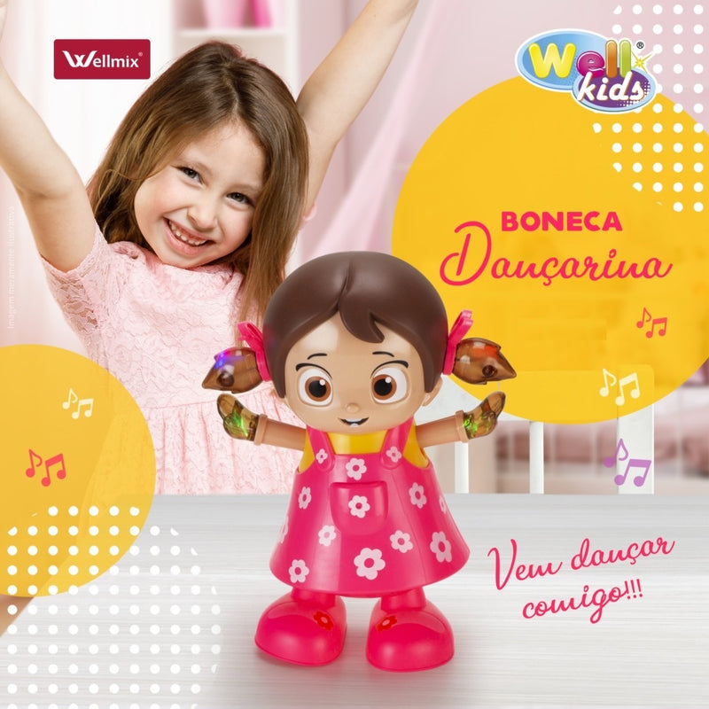 Boneca Musical Canta e Dança Dance Girl