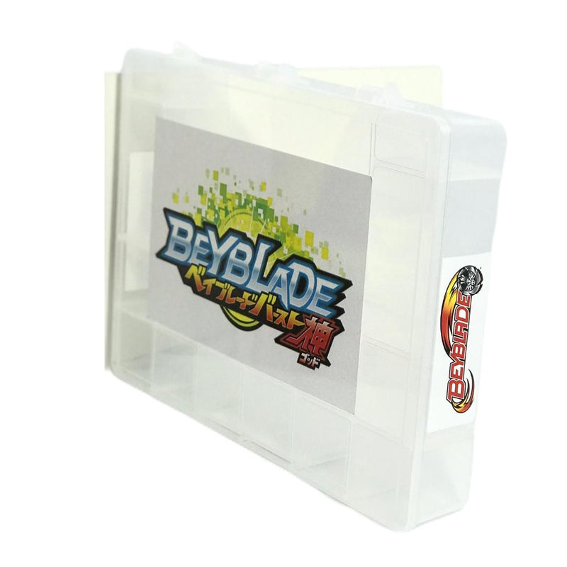 Kit 8 Beyblade Burst + 8 Lançadores + 3 Grip + Maleta Beyblade