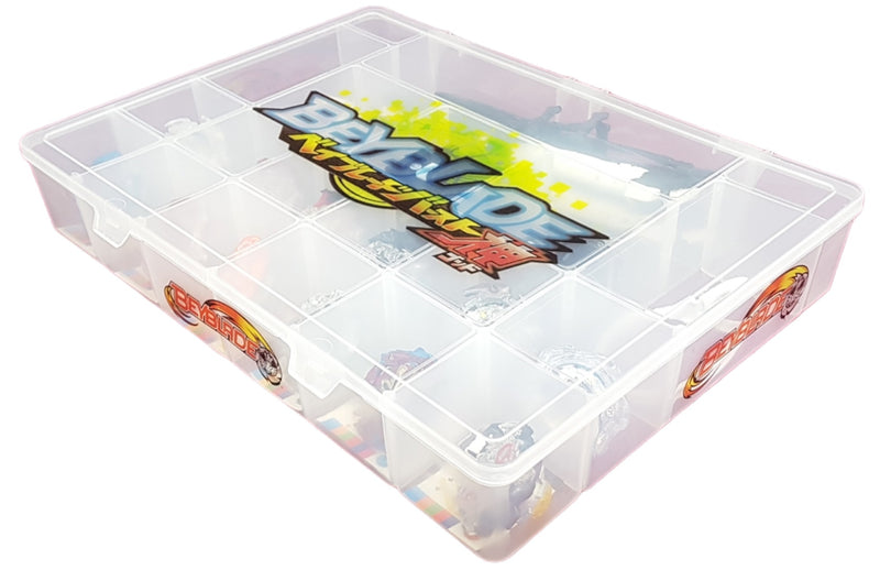 Kit 8 Beyblade Burst + 9 Lançadores 3 Grip + Maleta Beyblade