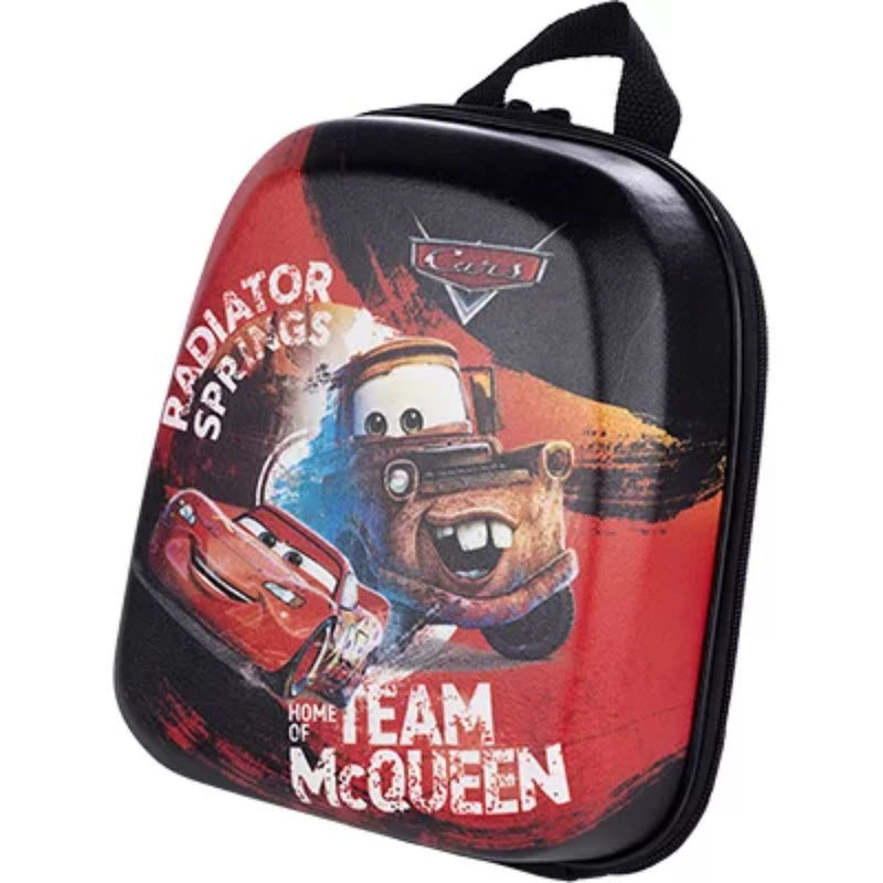 Lancheira Térmica Carros McQueen Disney 3D Maxtoy Cor:Laranja