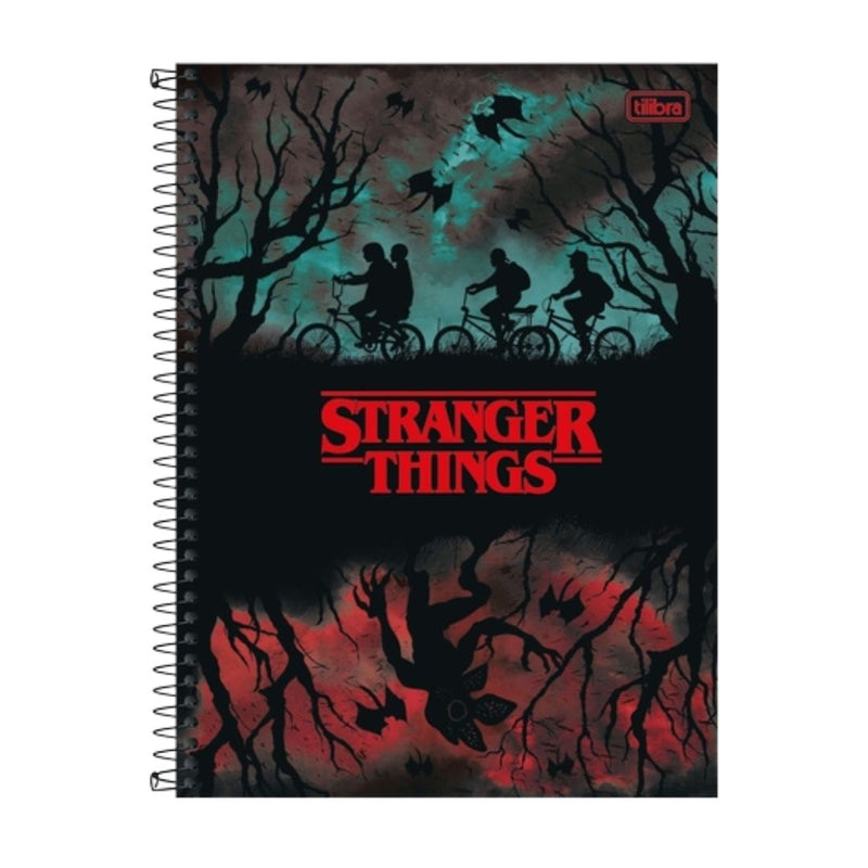 Kit 6 Cadernos Stranger Things 80fls - Tilibra