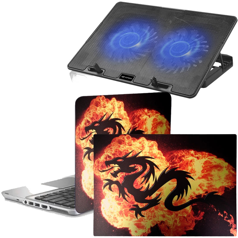 Kit Base Cooler Notebook + Skin 17" - C3 Tech