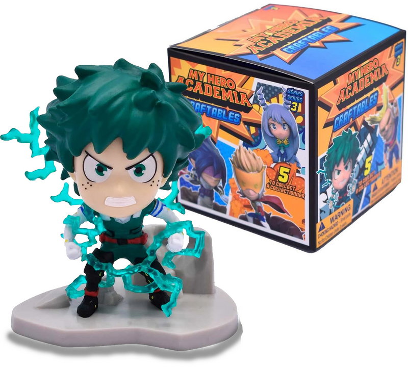 Kit 2 Mini Bonecos My Hero Academia Surpresa DC Toys