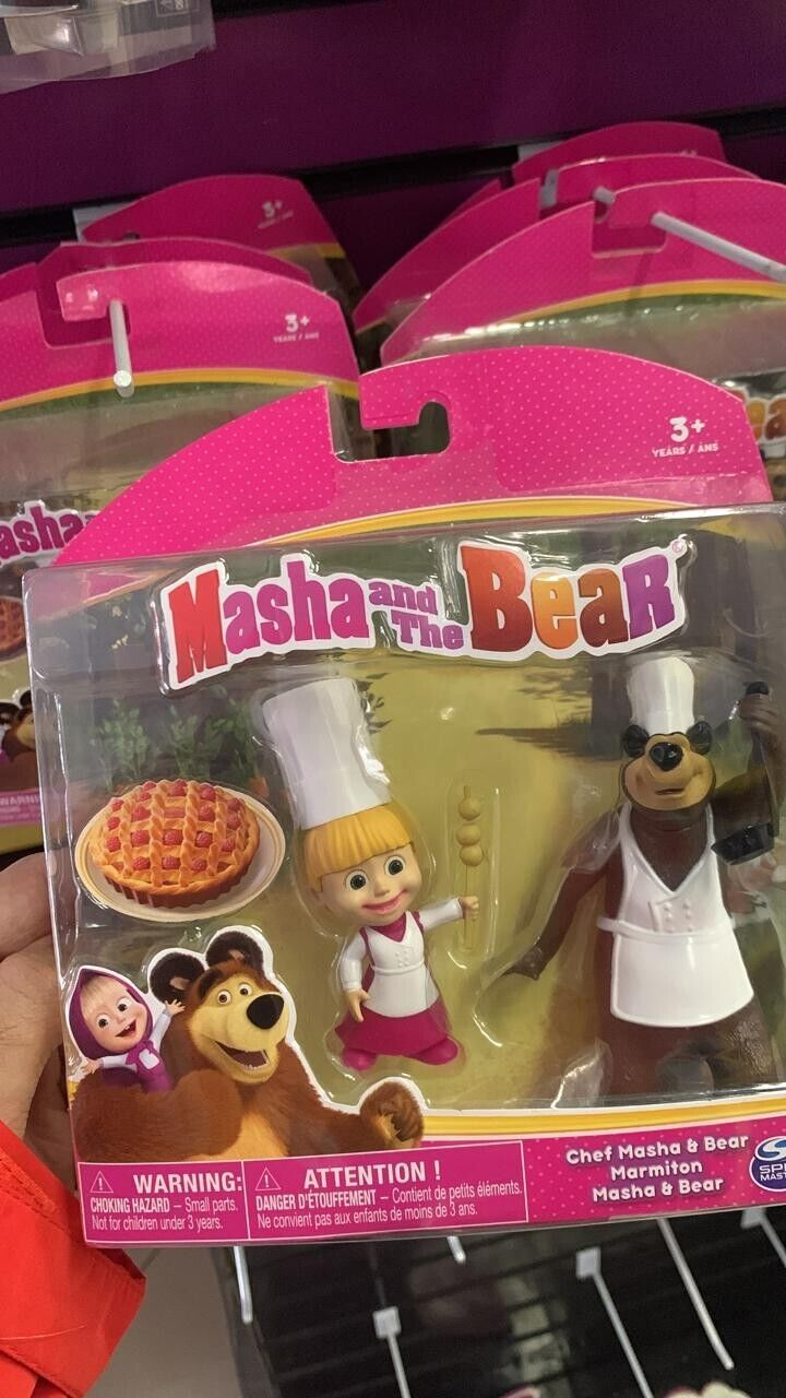 Boneca Masha e o Urso Cozinheiros Sunny Spin Master