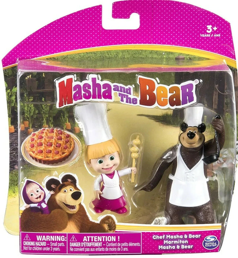 Boneca Masha e o Urso Cozinheiros Sunny Spin Master